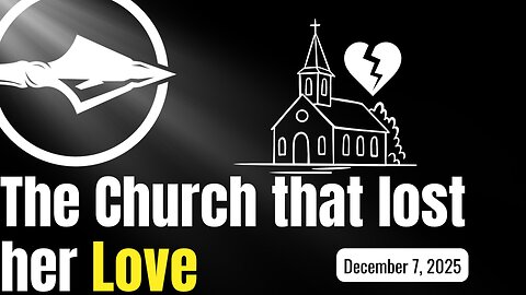 The Church that lost her Love | Pastor Anthony Thomas