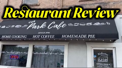 The Park Cafe Restaurant Review