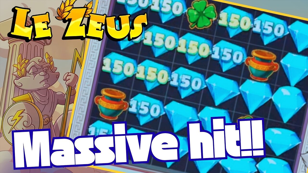 I bought some bonuses and LE ZUES WENT NUTS!!