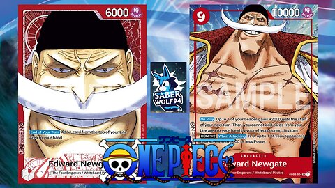 One Piece TCG Whitebeard Deck!! March 2025