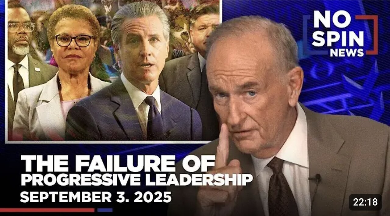 Bill O'Reilly ~ Progressive Leadership Fails, Dr. Anderson on Bias & Workforce Exodus
