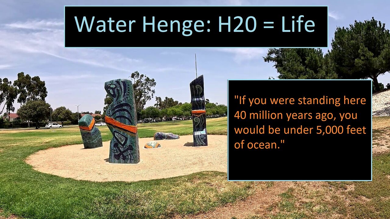 Water Henge H20 = Life