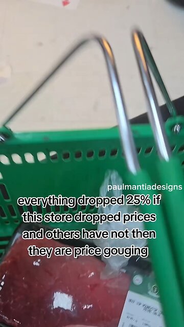 Grocery Prices Dropping