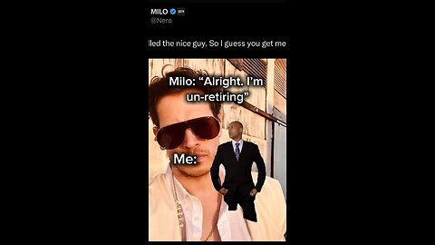 Milo's back