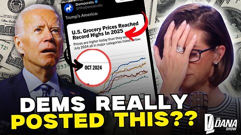 Democrats DELETE Post On Grocery Prices After It BACKFIRES
