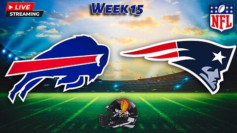 Buffalo Bills vs New England Patriots: NFL Sunday Football LIVE Play by Play and Watch Party