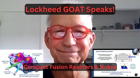 Charles Chase SPEAKS Lockheed Martin & Compact Fusion Reactor