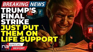 🚨BREAKING: Trump's Final Strike Has Them On Life Support & They're Panicking Like Never Before