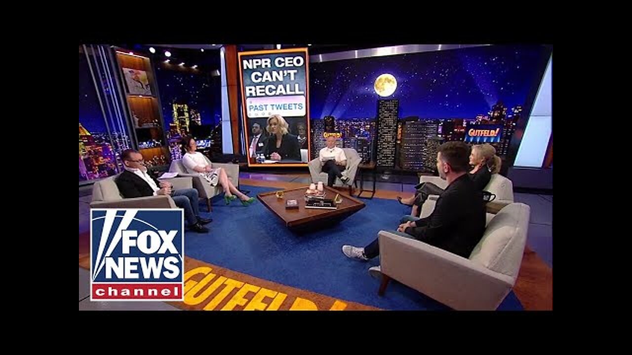 ‘Gutfeld!’ - NPR’s CEO gets embarrassed
