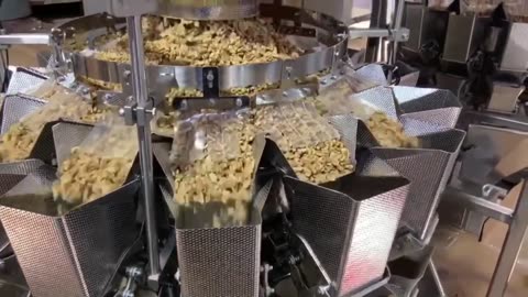 Shelled Walnuts Packaging 1lb@65bpm| HighTek USA -14 head 2.5L Industrial Standard Weigher Packing