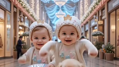 Twin babies dancing 😂😍😍