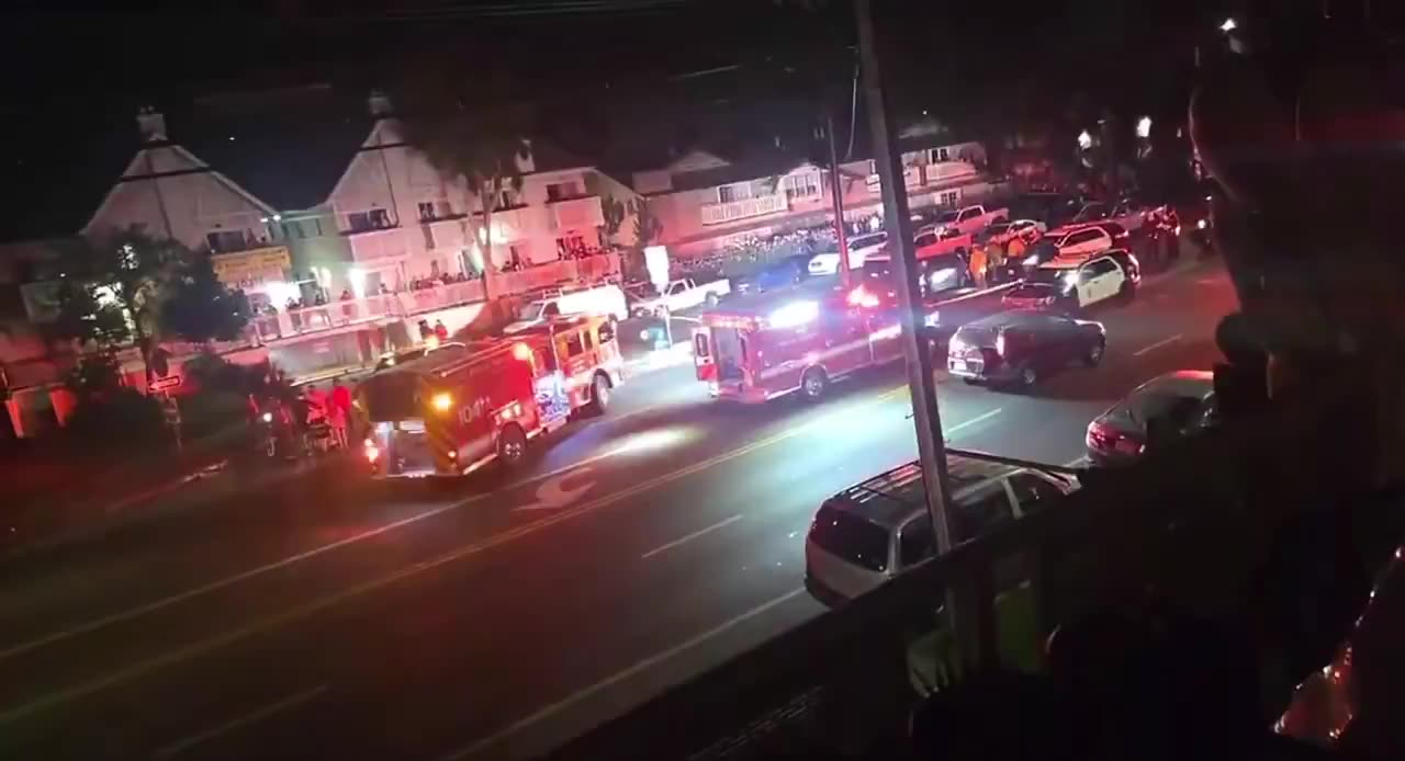 Several people shot in San Fernando Valley neighborhood in Los Angeles, California,