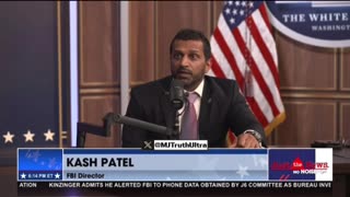 Kash Patel on Additional prosecutions: "We’re investigating everyone.