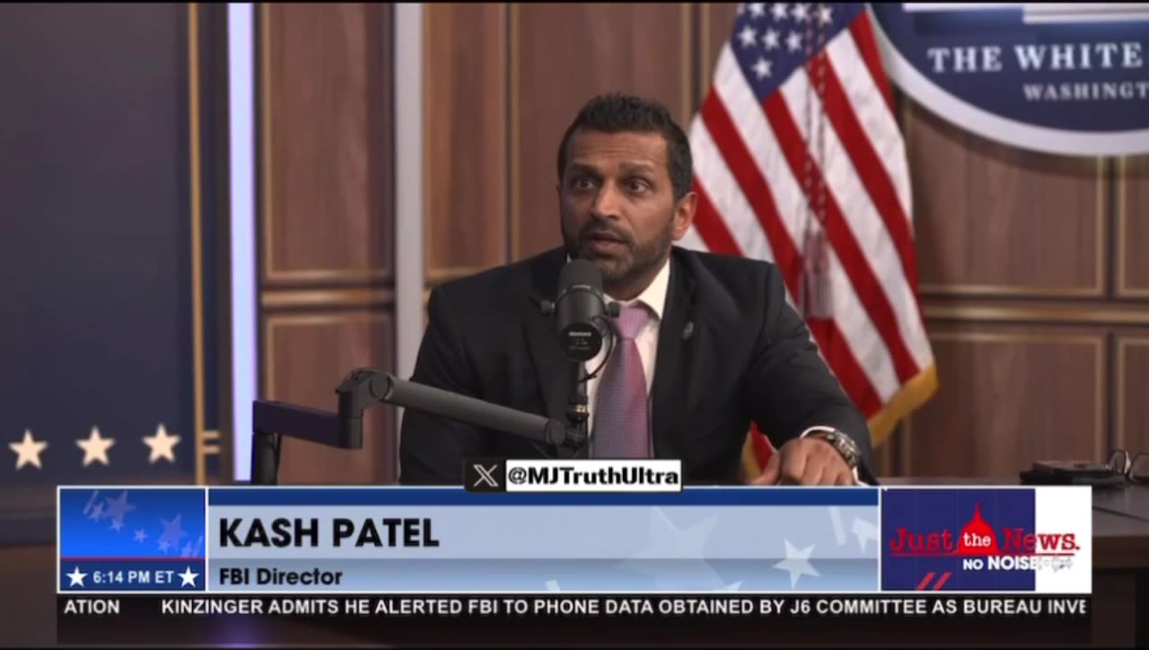 Kash Patel on Additional prosecutions: "We’re investigating everyone.