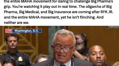 RFK Jr. takes on Big Pharma tyrants and the sold out traitors of the...