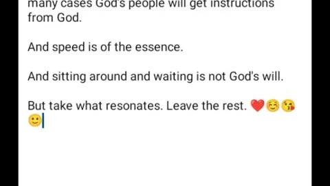 God Said: If In Doubt Do