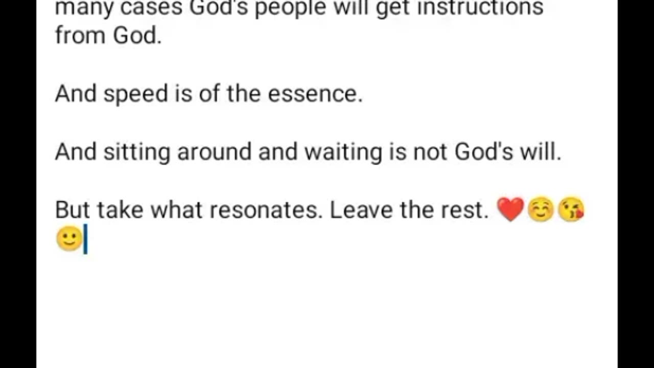 God Said: If In Doubt Do