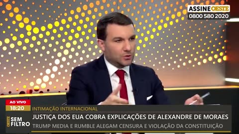 A CASA CAIU: Autoridade brasileira fraudou ida de Filipe Martins aos EUA e Trump já sabe!