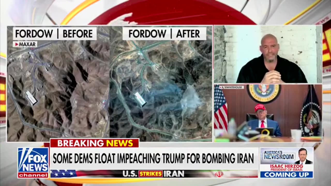 John Fetterman Slams AOC's Push To Impeach Trump Over Iran Strike