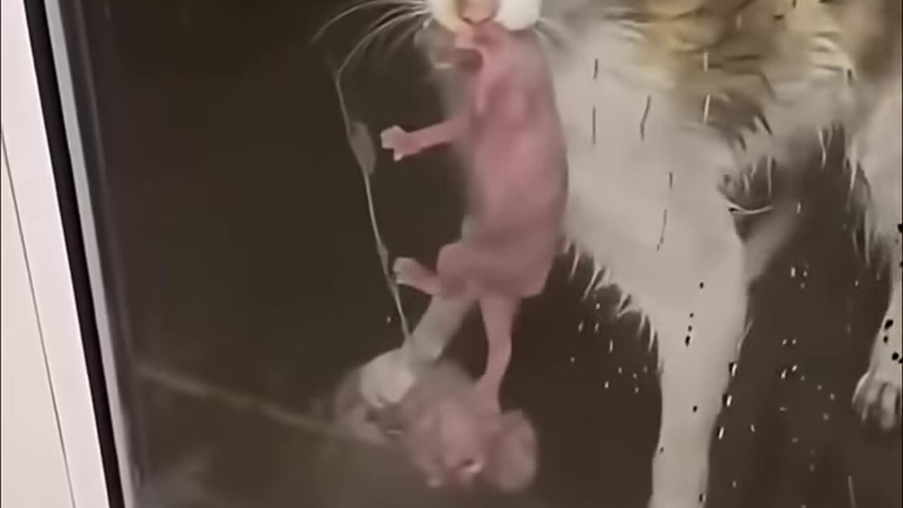 Mom want to save her baby from hurraicane