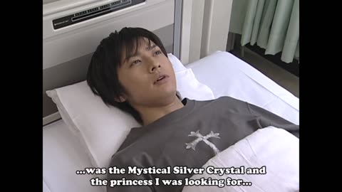 Usagi & Mamoru sailor moon live action act 26 Mamoru thinking about Usagi being the princess