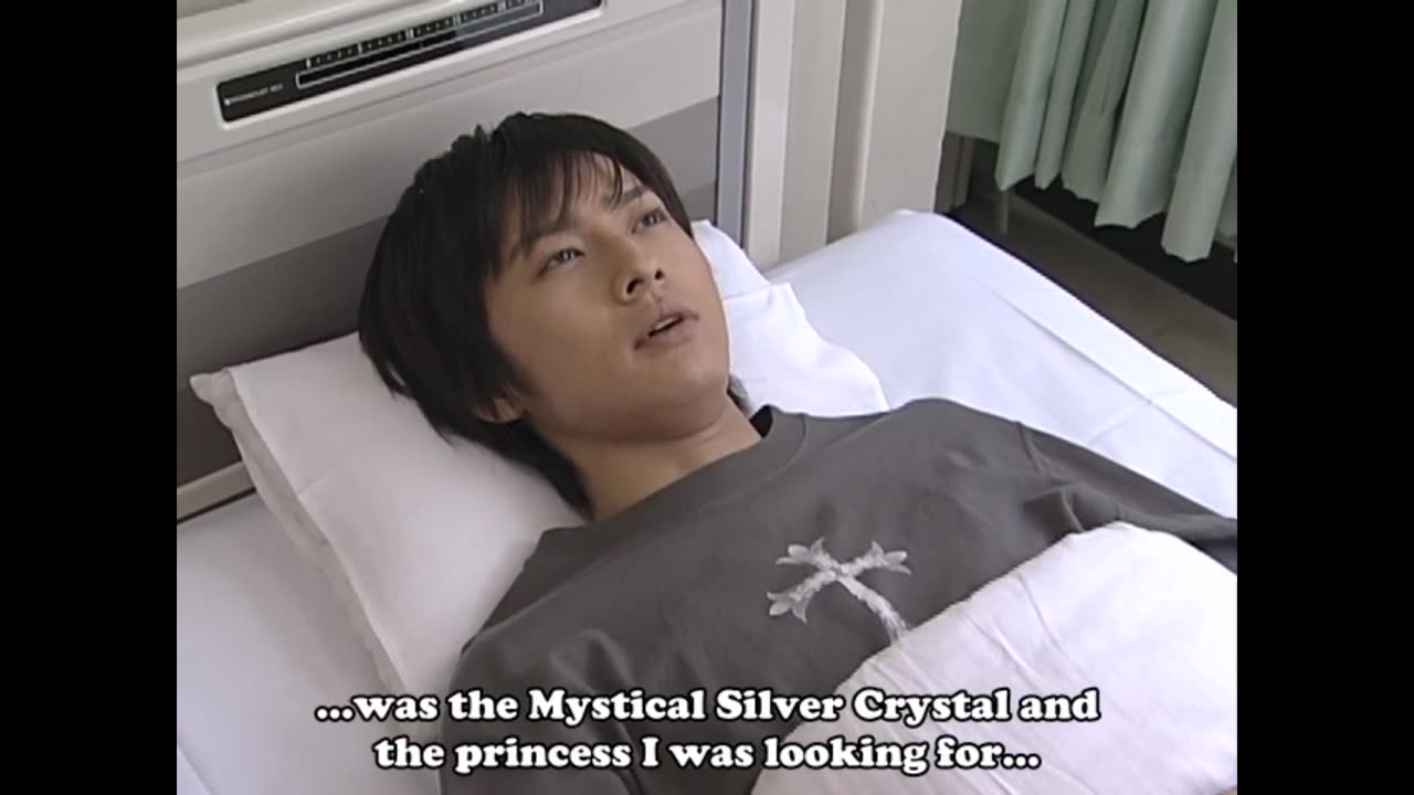 Usagi & Mamoru sailor moon live action act 26 Mamoru thinking about Usagi being the princess