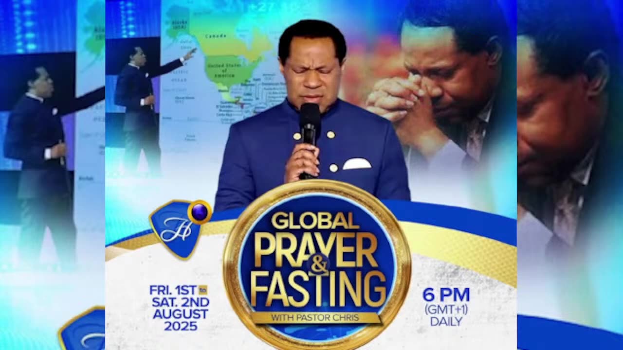 GLOBAL PRAYER & FASTING WITH PASTOR CHRIS - 1 AUGUST 2025 [DAY 1]