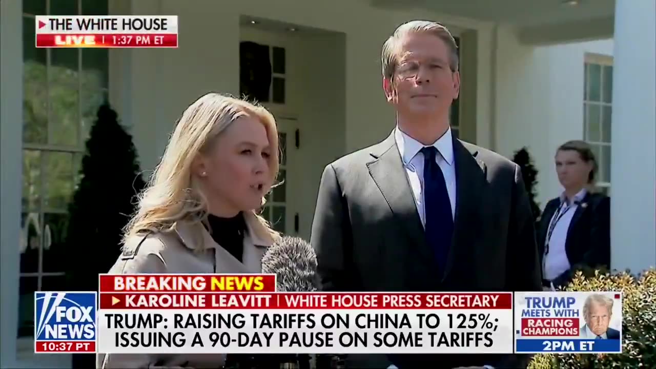Karoline Leavitt says: "When you punch at the United States of America, President Trump is going to punch back HARDER"