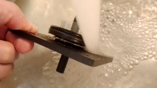3D Printed Tesla Turbine Water Wheel