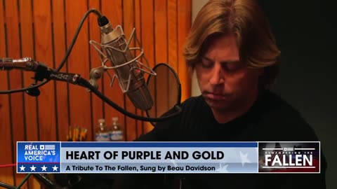 HEART OF PURPLE AND GOLD