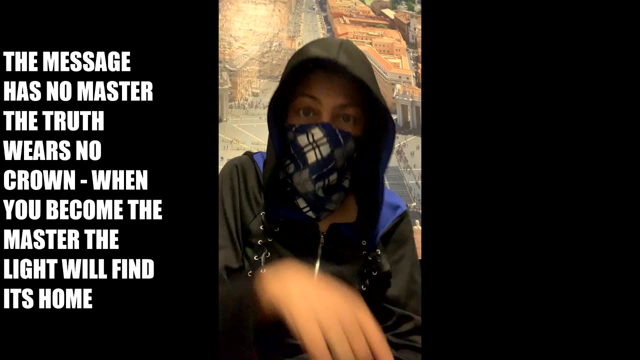 TRUTH WEARS NO CROWN - THE MESSAGE HAS NO MASTER