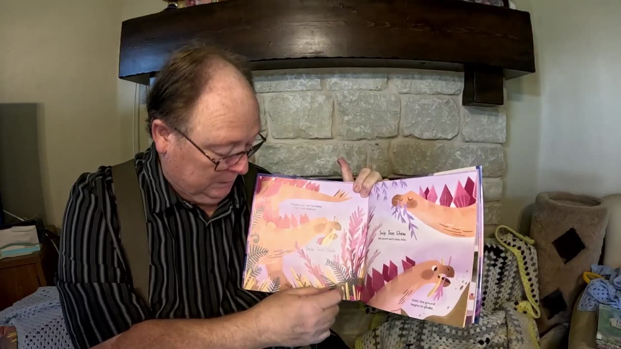 A Dinosaur's Day Stegosaurus Makes His Way Home