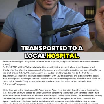 Man CLAIMED to Shoot Charlie Kirk Then Exposed for Darker Crimes