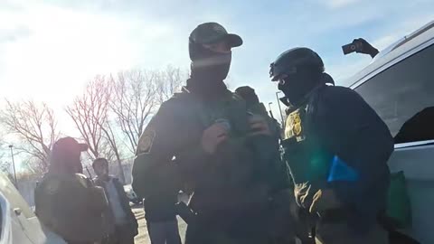 ICE Humiliation ritual ⚠️🇺🇲🚨😔#breakingnews #minnesota