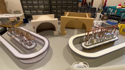 Haslab and Hole in the Ground Productions Cantina playset comparison