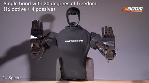 Dex5 Dexterous Hand by Unitree | Redefining Robotic Precision ! #xboom #unitree #humanoidrobot