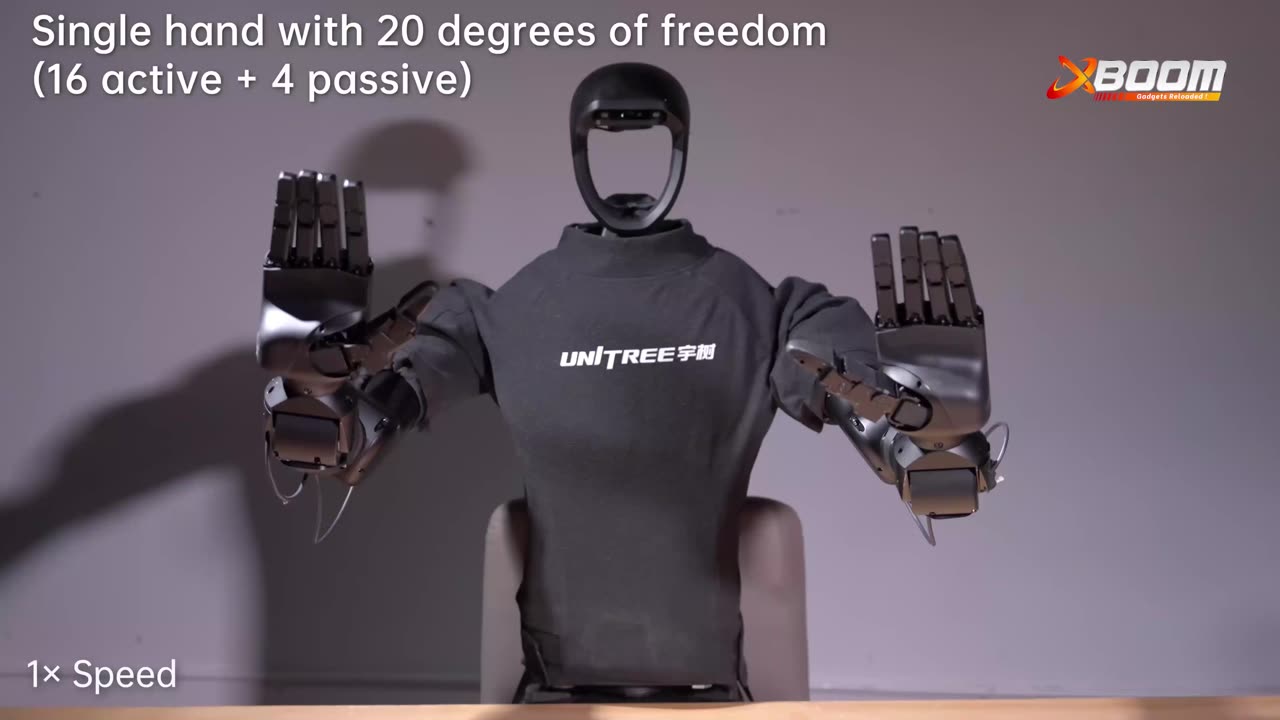 Dex5 Dexterous Hand by Unitree | Redefining Robotic Precision ! #xboom #unitree #humanoidrobot
