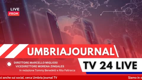 Il telegiornale nazionale, europeo e dell'Umbria del 23 maggio 2025