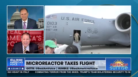 VAN-SIZED NUCLEAR REACTOR AIRLIFT