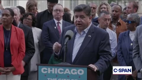 Gov JB Pritzker: Trump Wants To Stop Crime For Theatre
