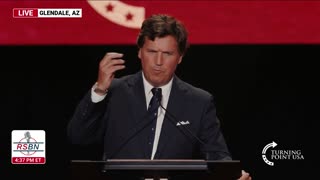 WATCH: Tucker Carlson Speaks at Turning Point USA's Charlie Kirk Memorial - 9/21/25