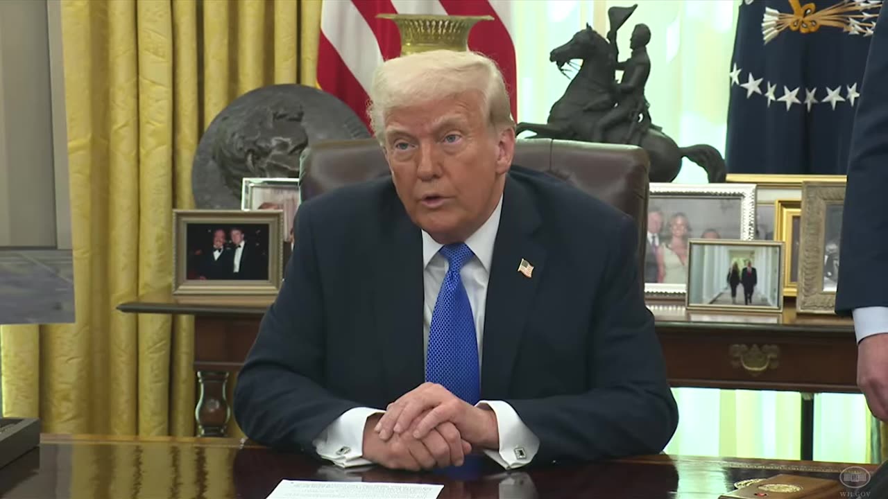 President Trump and Secretary of Defense Pete Hegseth Deliver Remarks