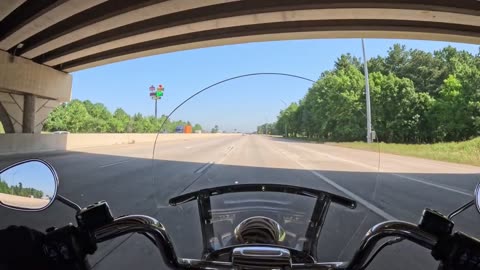 Let's ride from Conroe to Huntsville Tx