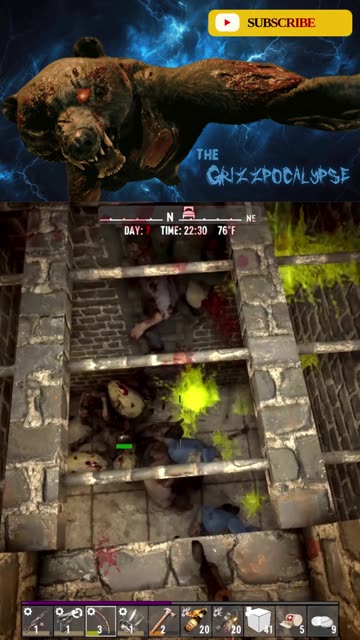 EXPLOSIVE FUN! - 7DTD V2.5 #7DaysToDie #ZombieGame #gamingshorts