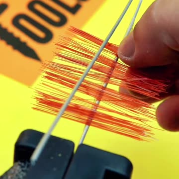 DIY Tube Brush #diyprojects #brush