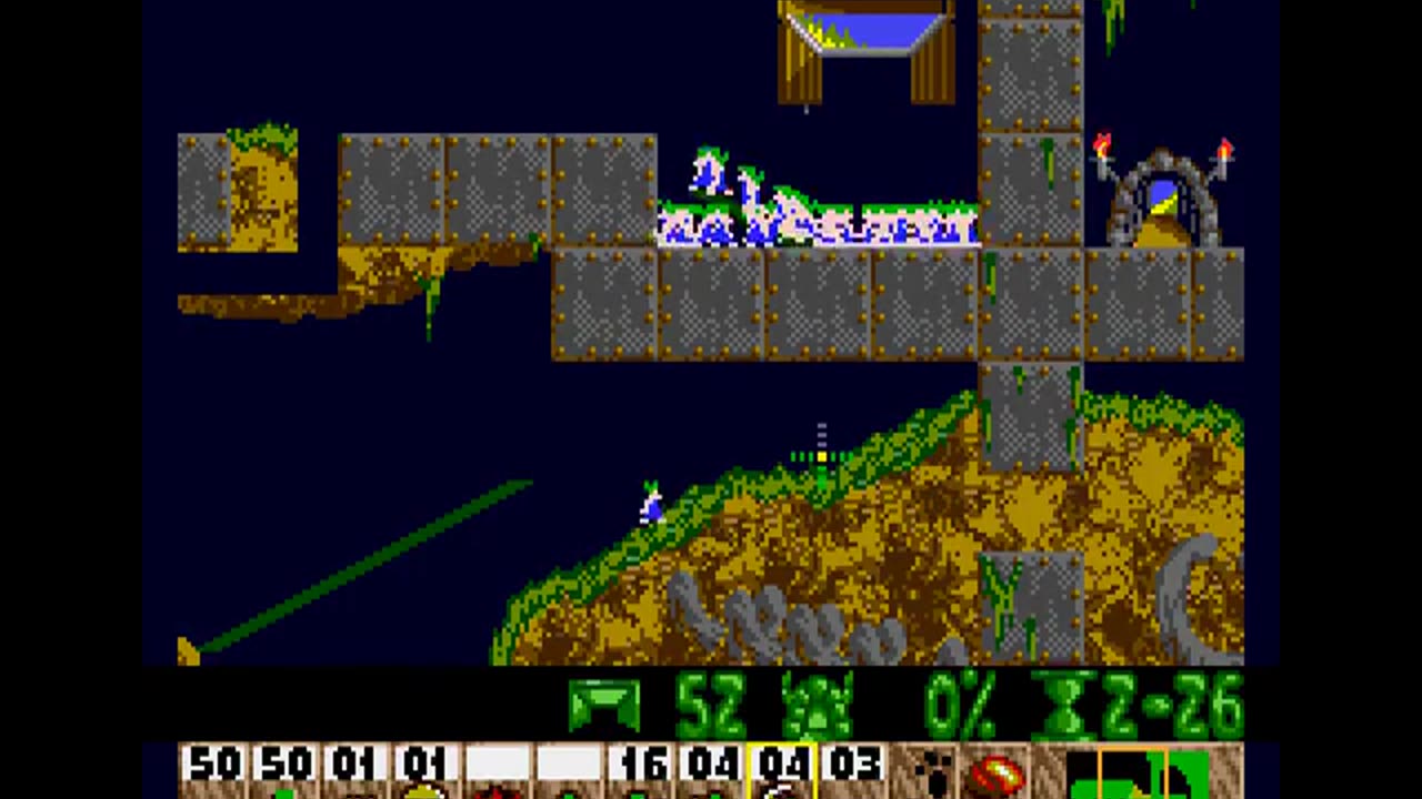 Mega Drive Longplay 525 Lemmings