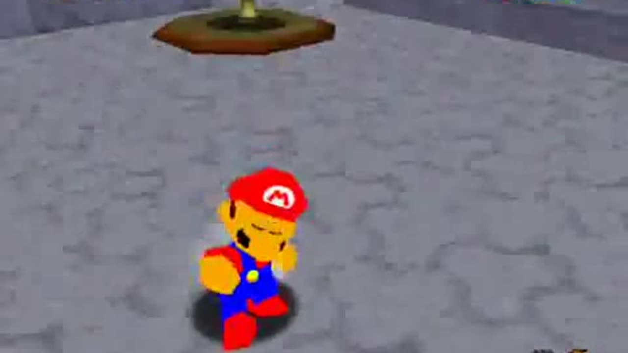 MM54321's SM64 Bloopers_ Mario Jumps The Castle!