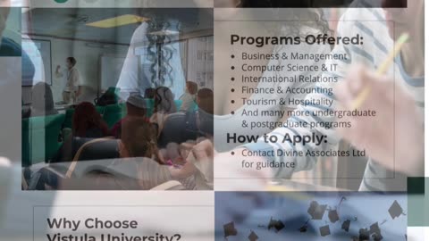 Achieve Global Excellence at Vistula University with Divine Associates Ltd