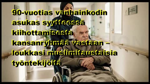 90-vuotias vanhainkodin asukas syytteessä kiihottamisesta kansanryhmää vastaan