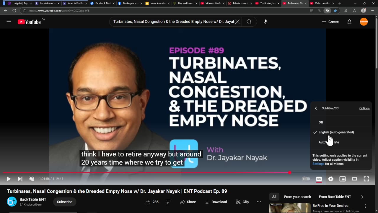 Doctor tells the truth about Empty Nose Syndrome ENS - why it happens and how to prevent
